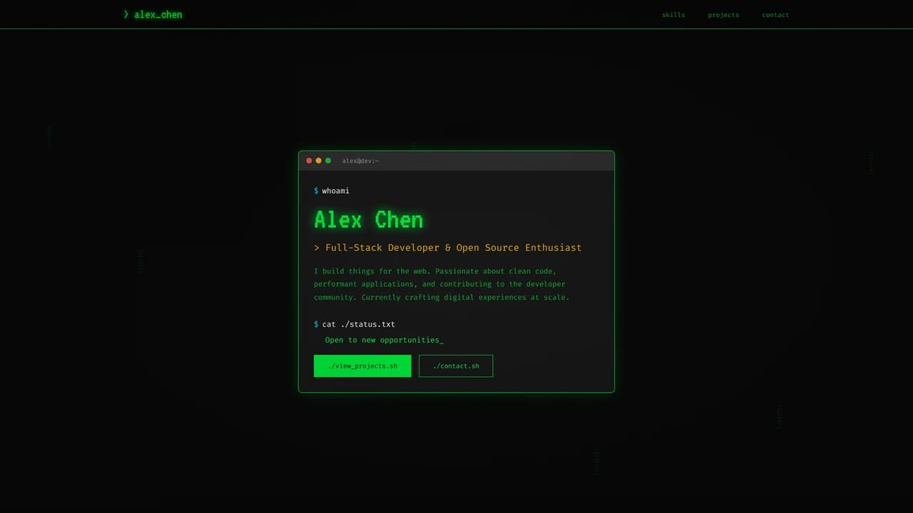 Retro Developer