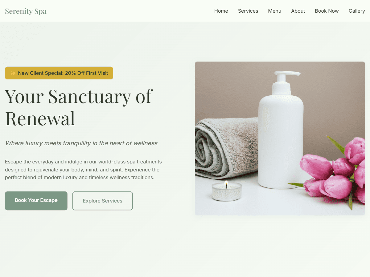 Serenity Spa
