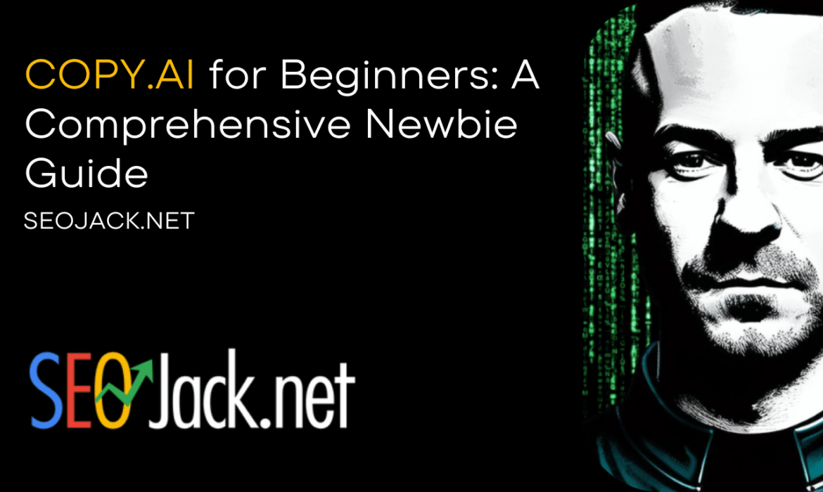 COPY.AI for Beginners - Newbie Guide Cover